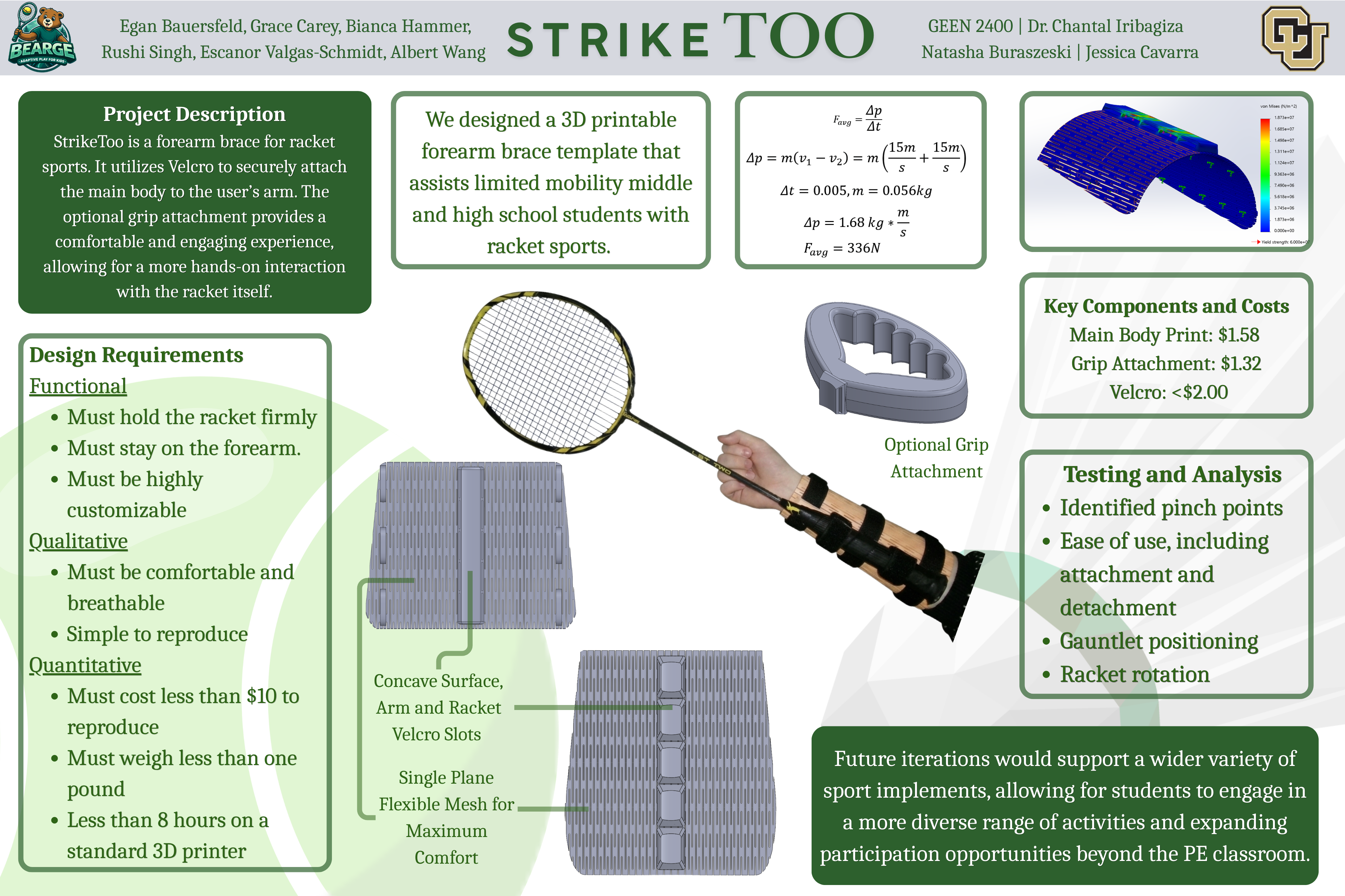 StrikeToo STL render — latest version